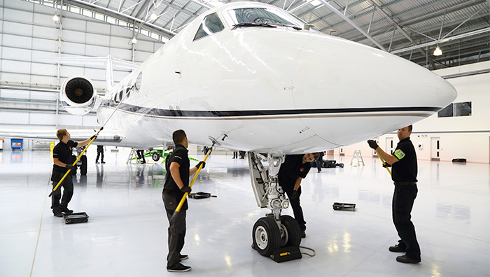 Aircraft Dry Wash